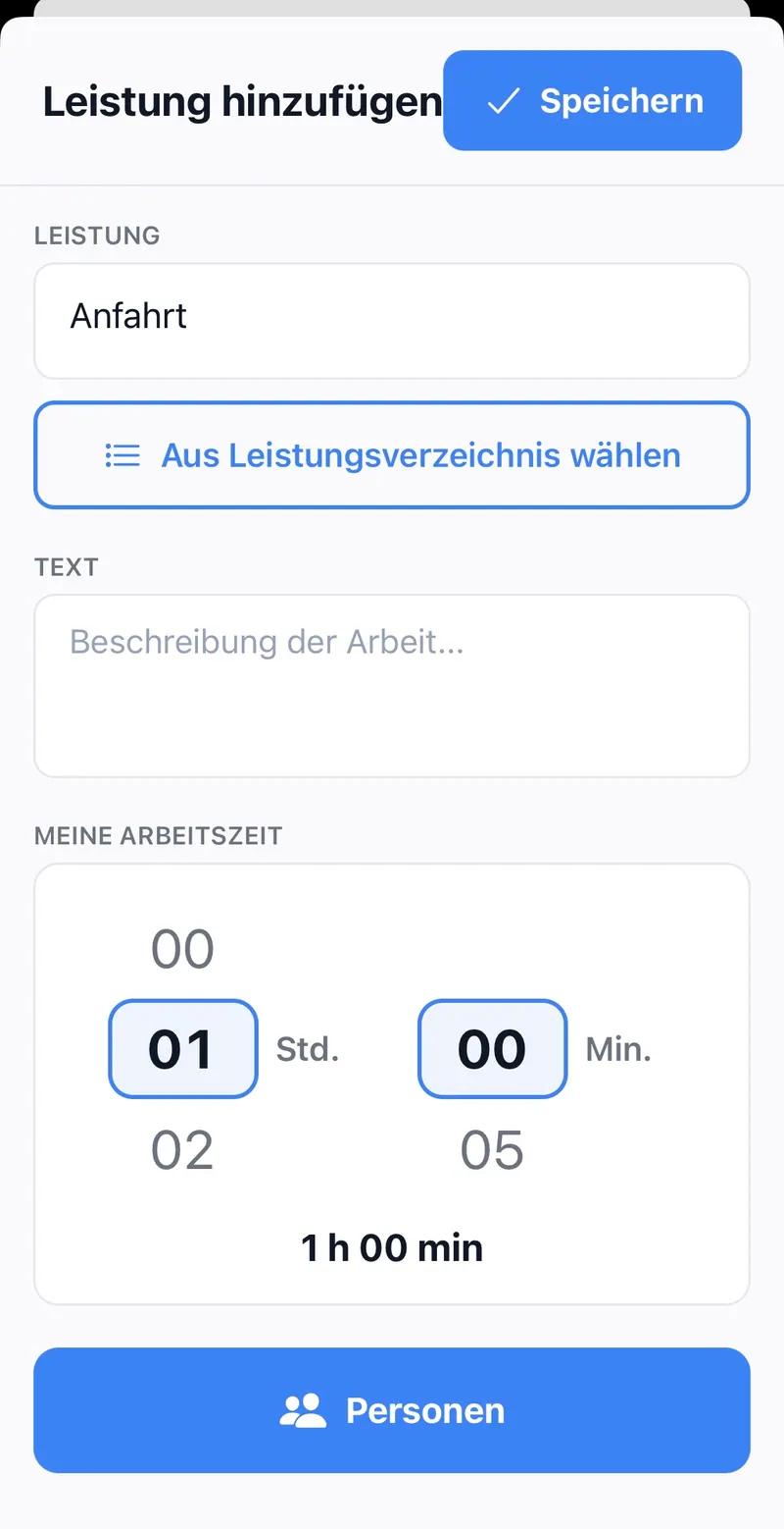 tagesrapport app